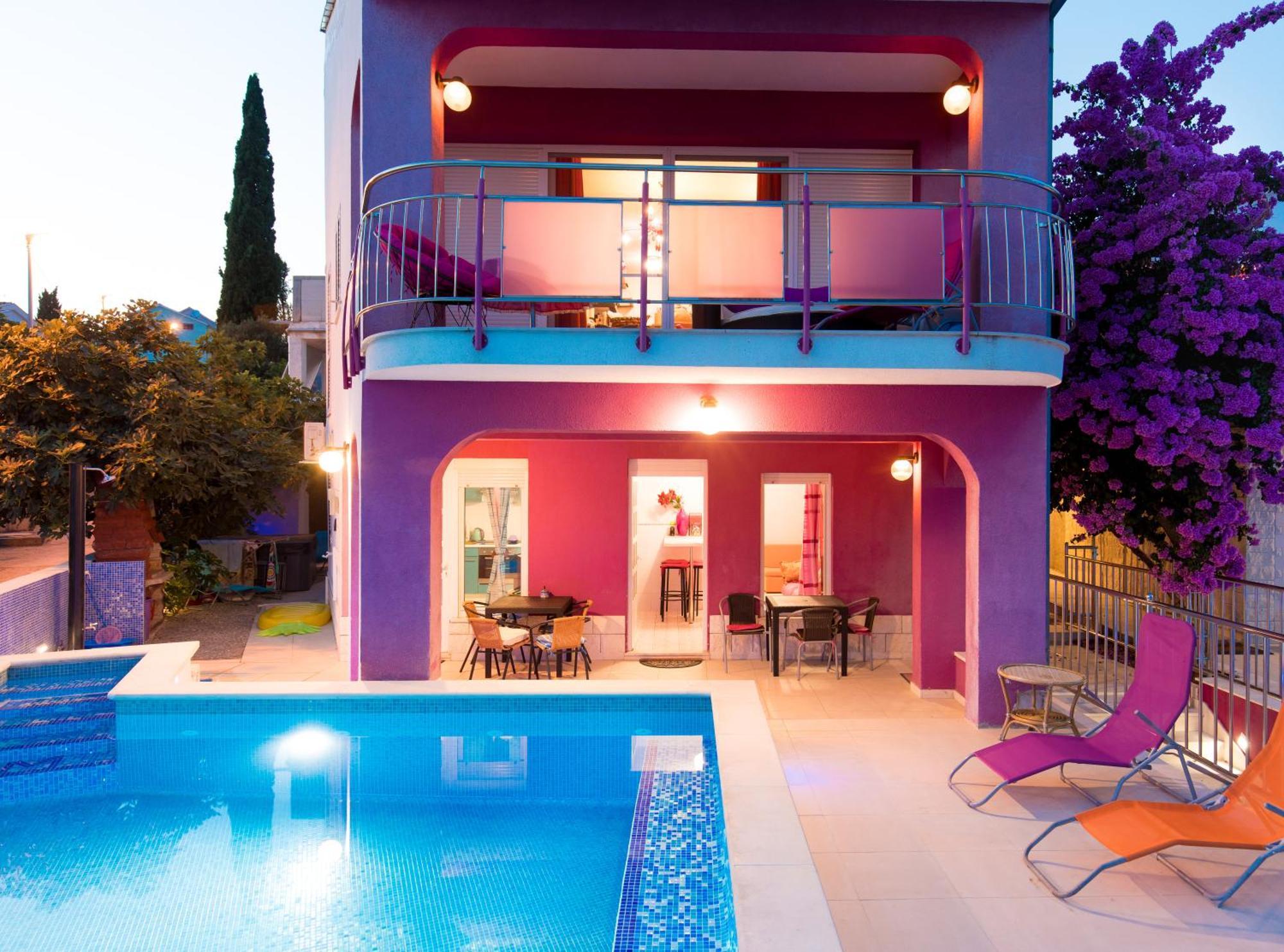 Villa Pinky And Superior Trogir Seget Vranjica Luaran gambar