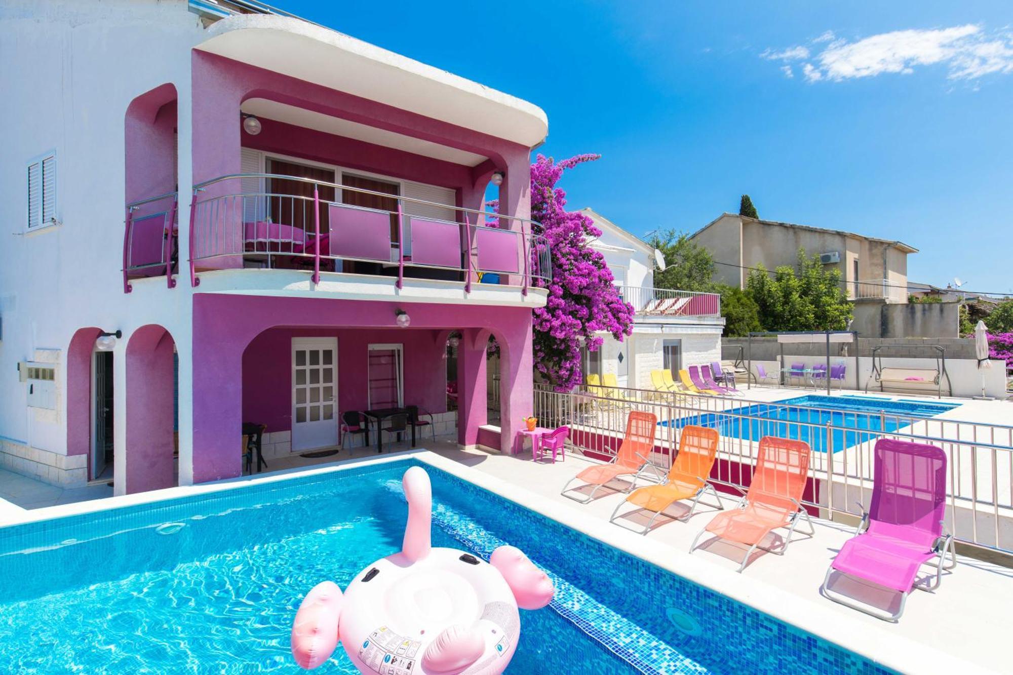 Villa Pinky And Superior Trogir Seget Vranjica Luaran gambar